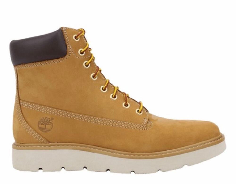 Timberland Women's Kenniston 6 Inch Boots Sz 9.5 Wheat Tan